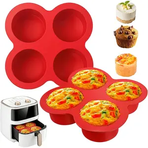 Egg Bite Molds 2 Pack Air Fryer Muffin Baking Pans Nonstick  Muffin Trays for Baking Mini Muffins Eggs Bites Tart Mini Cupcake Brownie Quiche