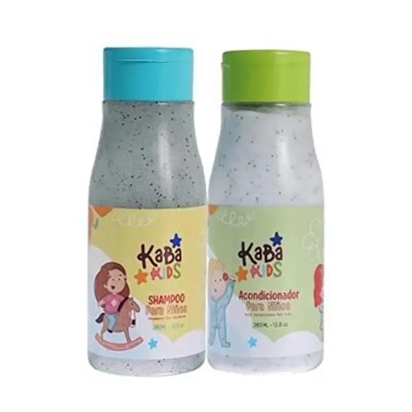 2-Piece Kids Shampoo and Conditioner Set, Gentle Liquid Cleanser for Detangling, Promotes Soft and Manageable Hair for Infants and Toddlers, Water Base, Promotes Soft Hair