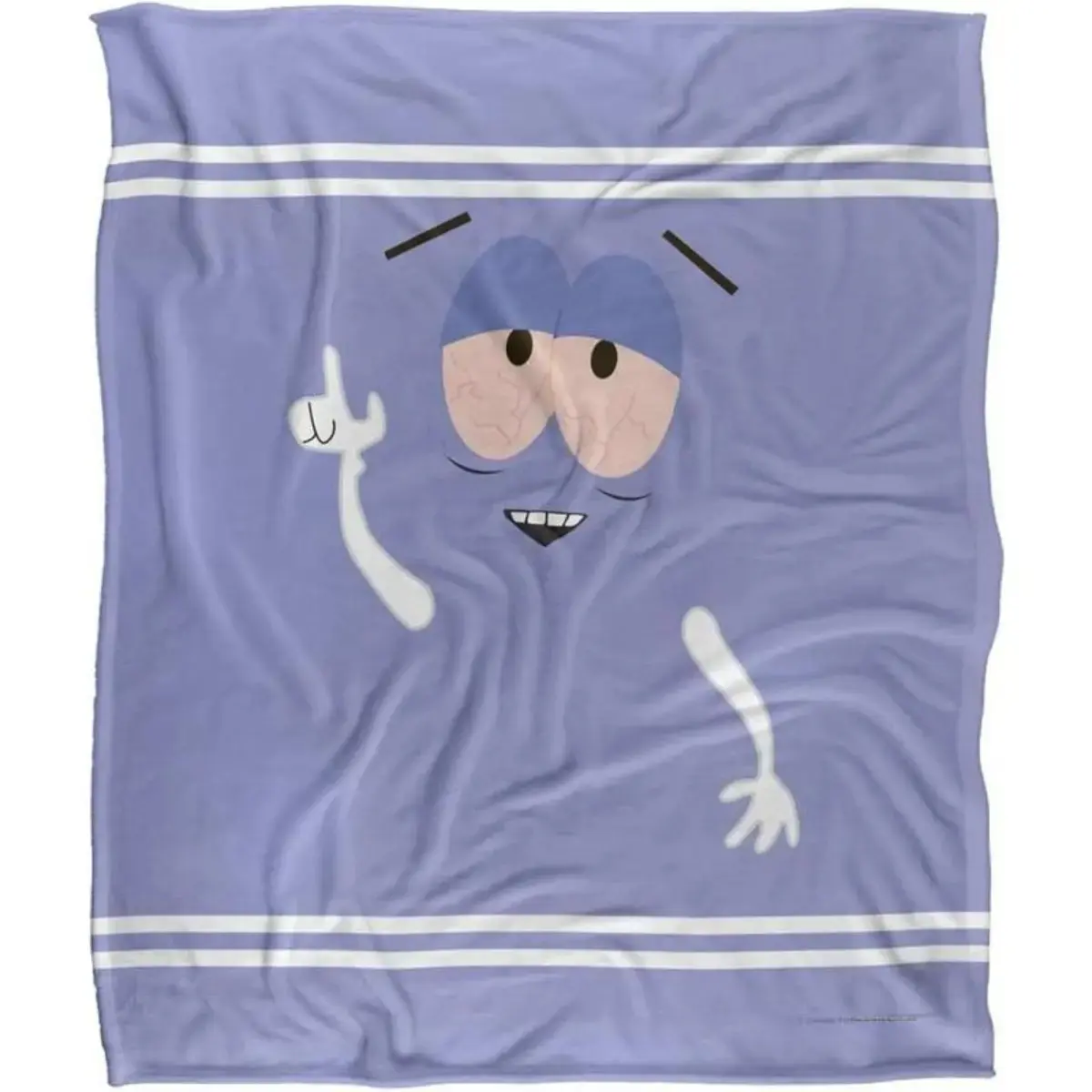 South Park Towelie Flannel Blanket – Funny Cartoon Ultra Soft Throw Blanket for Couch, Bed & Travel, Cozy Novelty Gift for Fans