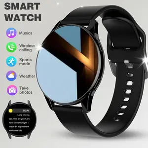 Smartwatch - 2026 New Unisex, Wireless Connection & Call Function, Pedometer Fitness Tracker, Multiple Sports Modes for Outdoor Sports, Sedentary Reminder & Message, Multimedia Message Viewing & Weather Forecast, Alarm Clock, Remote Camera Control