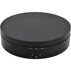 Motorized Rotating Display Stand, 360  Electric Rotating Turntable for Photography Products Display, , Watch, 3D Models, Cake and Collectibles (Matte)