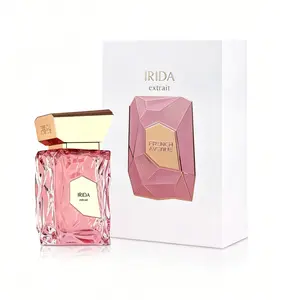 Fragrance World French Avenue Irida Extrait de Parfum Unisex 3.4 Fl Oz 100ml Rich Long-Lasting Floral Fruity Luxury Perfume