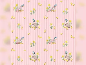 Peter Rabbit & Friends | Duck Stripe Pink by Beatrix Potter for Riley Blake | CD15862-PINK