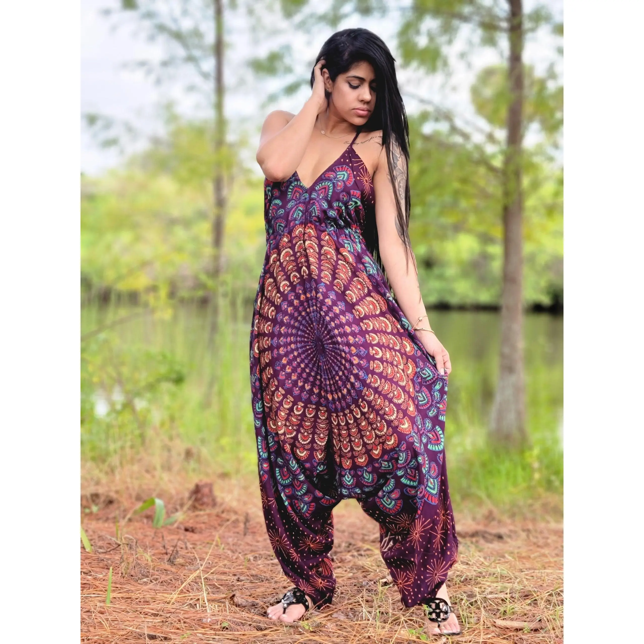Mandalas Jumpsuits- Boho Clothing