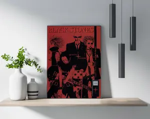 Nana The Black Stones Band Poster, Nana Poster, Print Wall Art For Living Room Decor Aesthetic Vintage Rock Ornaments