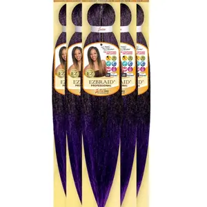 EZ BRAID PRESTRETCHED HAIR QUATRO 4X 26" PACK