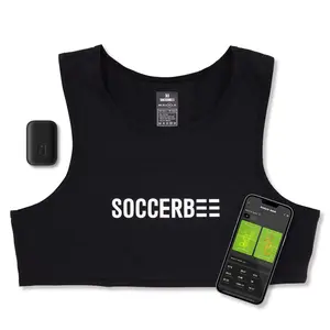 SOCCERBEE-Pro2 - GPS Tracker and Vest for Tracking Activities of Outdoor Sports Athletes Such as Soccer, Football, Rugby, Hockey, and Lacrosse (Subscription App Sold Separately)