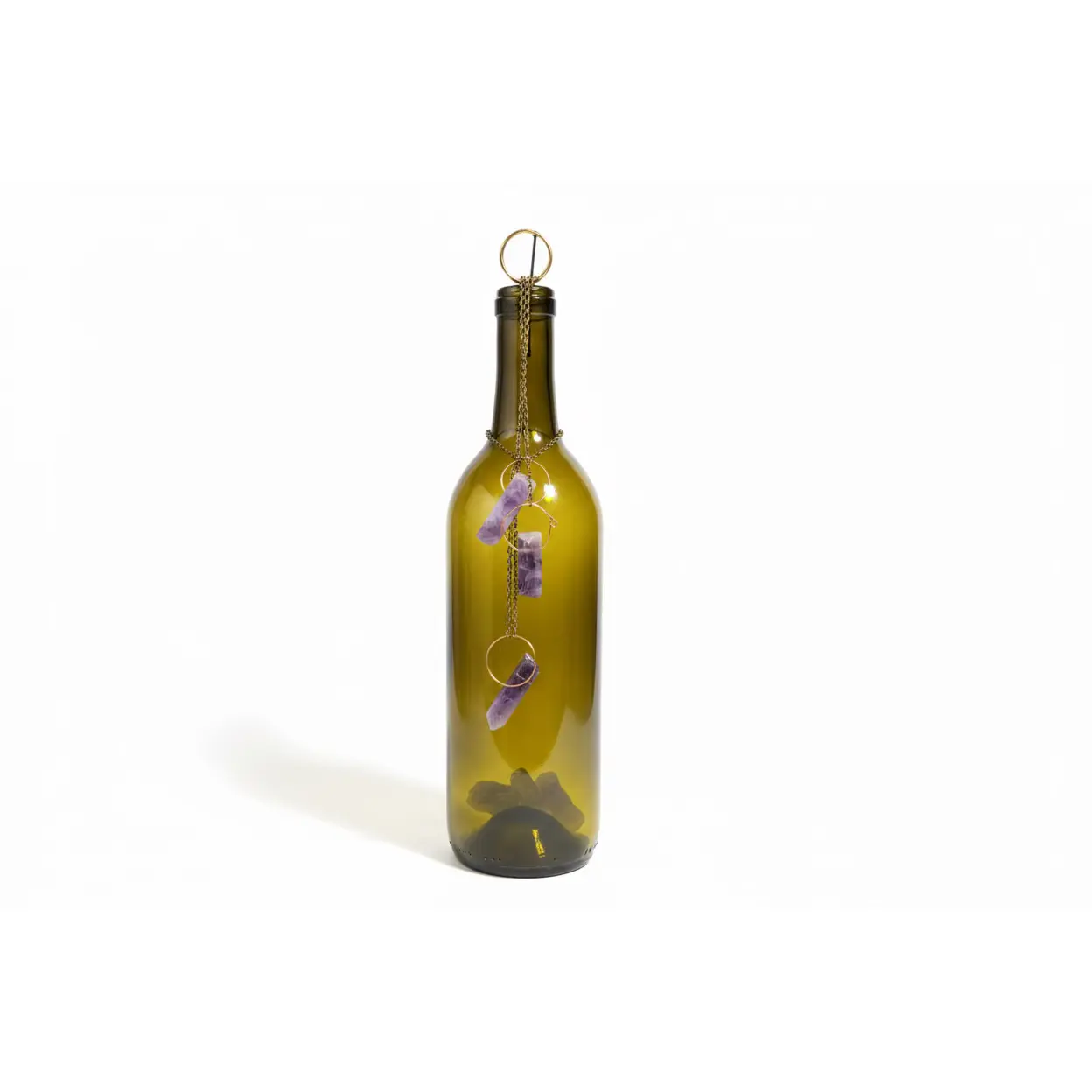 Reclaimed Bottle Incense Burner