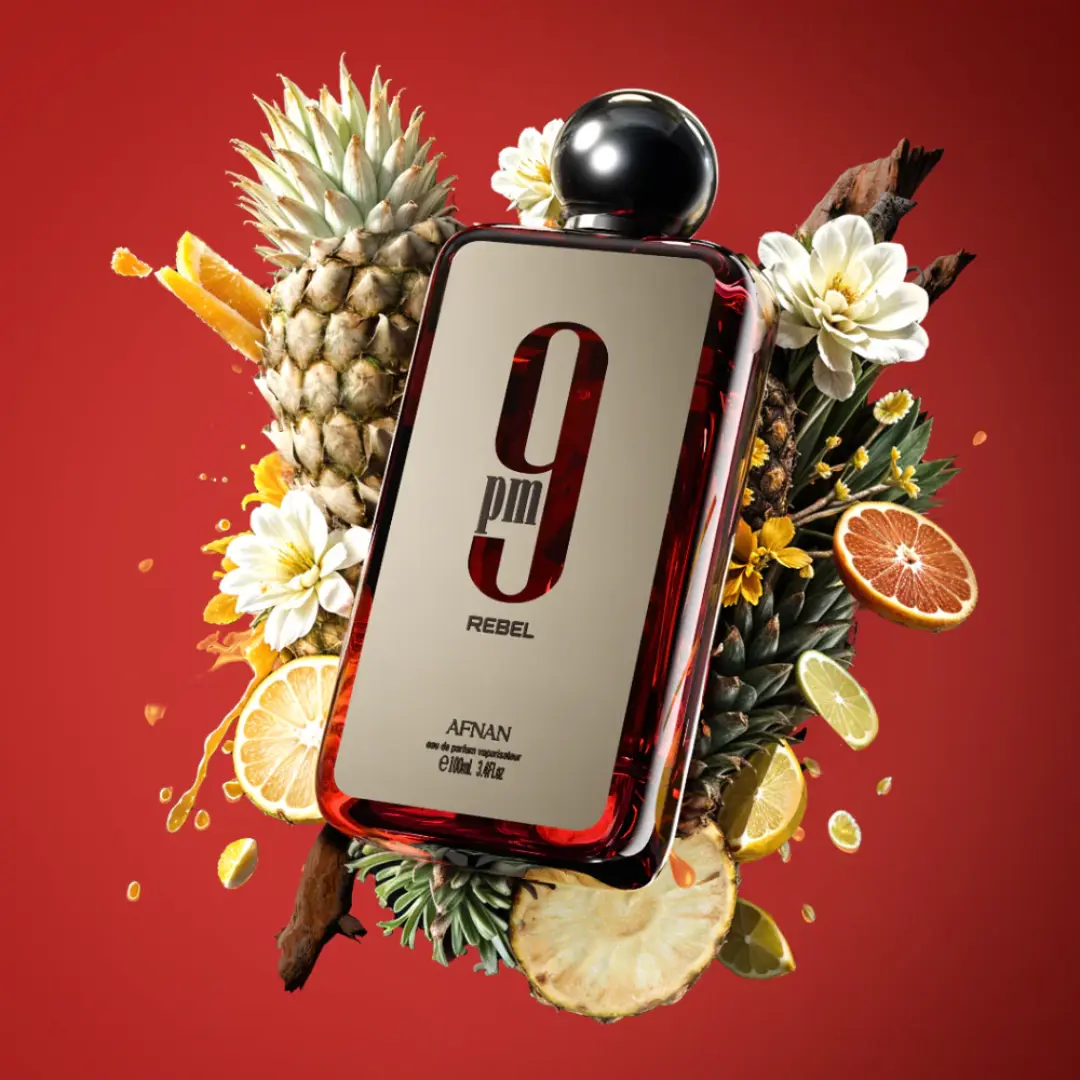 Afnan 9PM REBEL Men's Cologne - 3.4oz(100ml) Alcohol Base Single