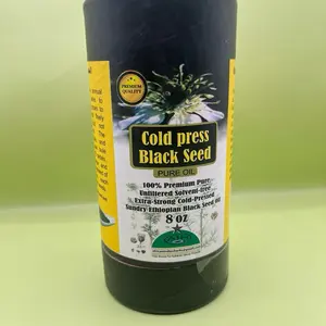 Cold pressed Ethiopian black seed oil