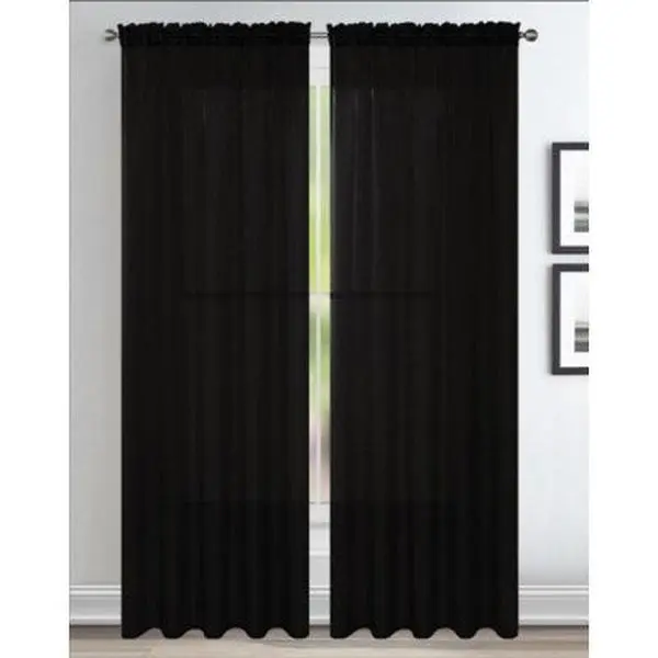 Sheer Panel Black Sheer Panel Black