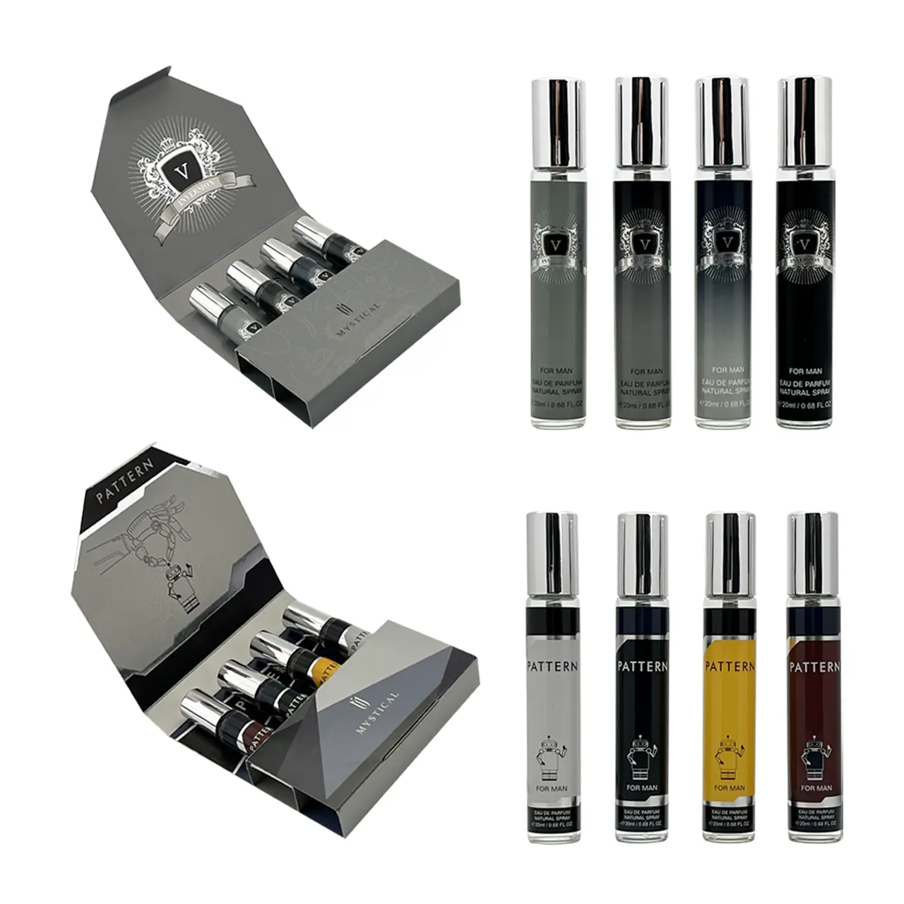 Men's Perfume Gift Set Collection, Woody Citrus Notes, Clean and Refreshing, Enhances Personal Charisma, Perfect for Personal Use or Gifting,Father's Day,Thanksgiving,Chritmas,Valentine's Day