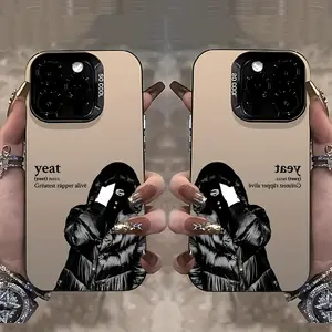 Afterlyfe Phone Case for Yeat Rapper, Compatible with for iphone Models 17, 16E, 16, 15, 14, 13, 12, 11, Mini, Pro, Max, Air, X, XR, XSMAX, 8, And 7 Plus, Featuring a Matte And Anti-Fall Protection.