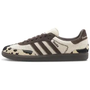 Adidas Notitle X Samba Og 'Cow Print' Casual Lightweight Comfortable Fashionable Sneakers