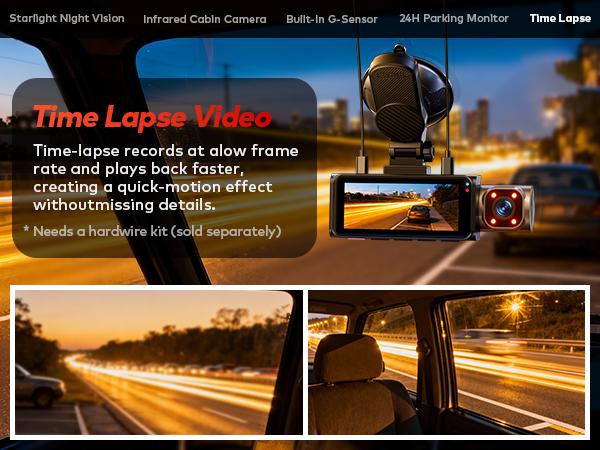 TERUNSOUL 4K Dual Dash Cam with Front-Rear Camera Options, Triple Camera Variant, GPS, 5GHz WiFi App Control, 128GB Card Included, Night Vision, 24H Parking Mode dashcam sohochic TERUNSOUL 4K Dual Dash Cam with Front-Rear Camera Options, Triple Camera Variant, GPS, 5GHz WiFi App Control, 128GB Card Included, Night Vision, 24H Parking Mode dashcam sohochic