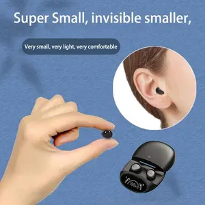 Ultra-Long Battery Wireless Earbuds, Invisible Sports Running Earphones with Mic, High-Fidelity Sound, iOS/android Bass Headphones for Gaming and Music