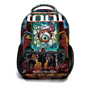Tool-Band-Backpacks for Girls, Cute School Backpack for Girls Boys, Aesthetic Bookbag for Teens, Lightweight Classic Backpack for Travel, Work, Picnic A-75