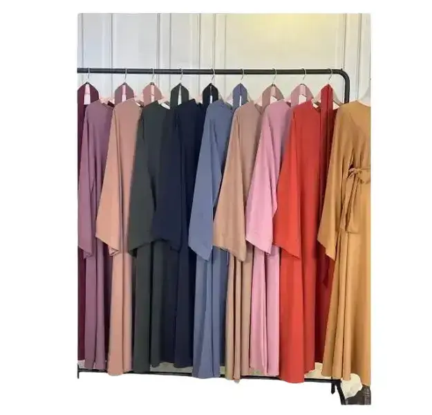 Modest Abaya Ramadan Musulman De Mode Maxi Robe Turkey Kaftan Islamic Clothing Muslim For Women Hijab Dress Caftan Vestidos
