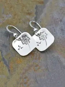 Vintage Style Dangle Earrings, Plants & Geometric Design Drop Earrings High Quality Earrings for Women, Fashion Jewelry for Party, Daily  Decor, Trendy Jewelry for Birthday Gift