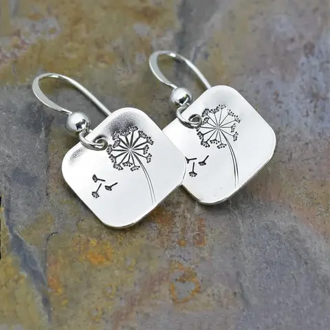 Vintage Style, Plants & Geometric Design Drop Earrings, Fashion Dangle Earrings High Quality Earrings for Women, Fashion Jewelry for Party, Daily  Decor, Trendy Jewelry for Birthday Gift