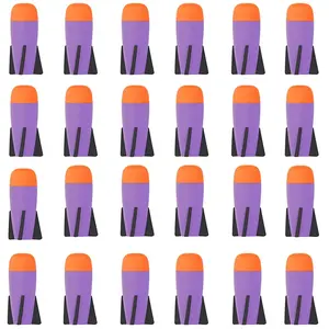 Foam Mega-Missile Refill Pack Toy Bullets Accessories Compatible for Nerf Rocket N-Strike Elite Series Missile Blaster Launcher