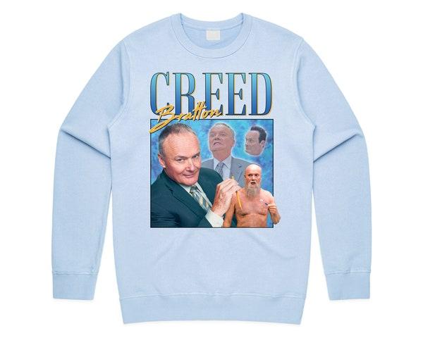 Creed Bratton Homage Jumper Sweater Sweatshirt US Office Retro 90's Biznus Boboddy Funny Gift