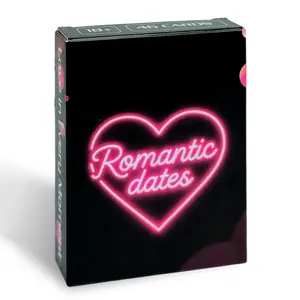 Romantic Date Board Game Cards, Fun Interactive Conversation Game for Couples, Perfect Gift for Christmas & Valentine's Day, Party Table Game