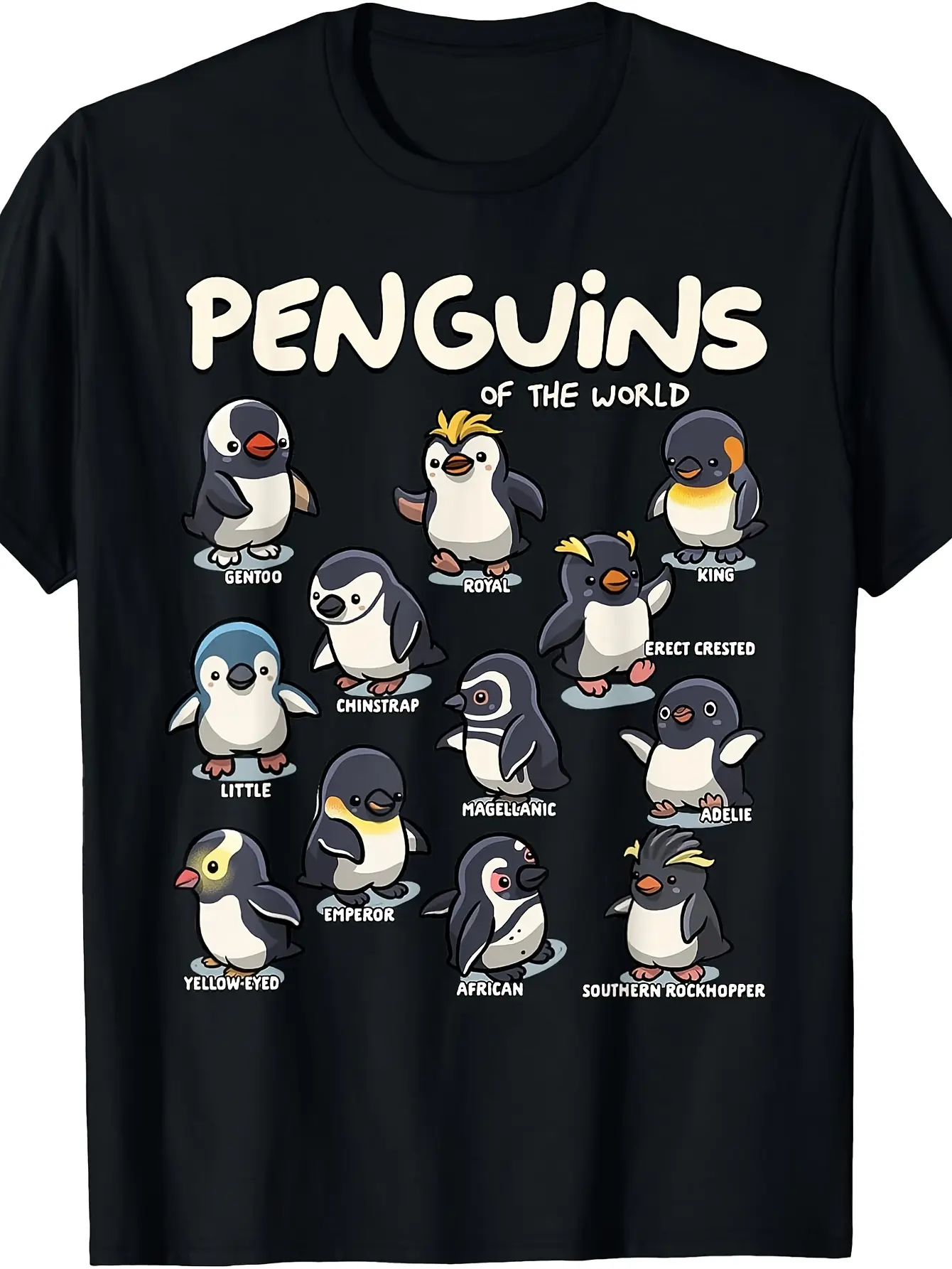 Penguin Penguins Animals of The World Penguin Lovers T-Shirt