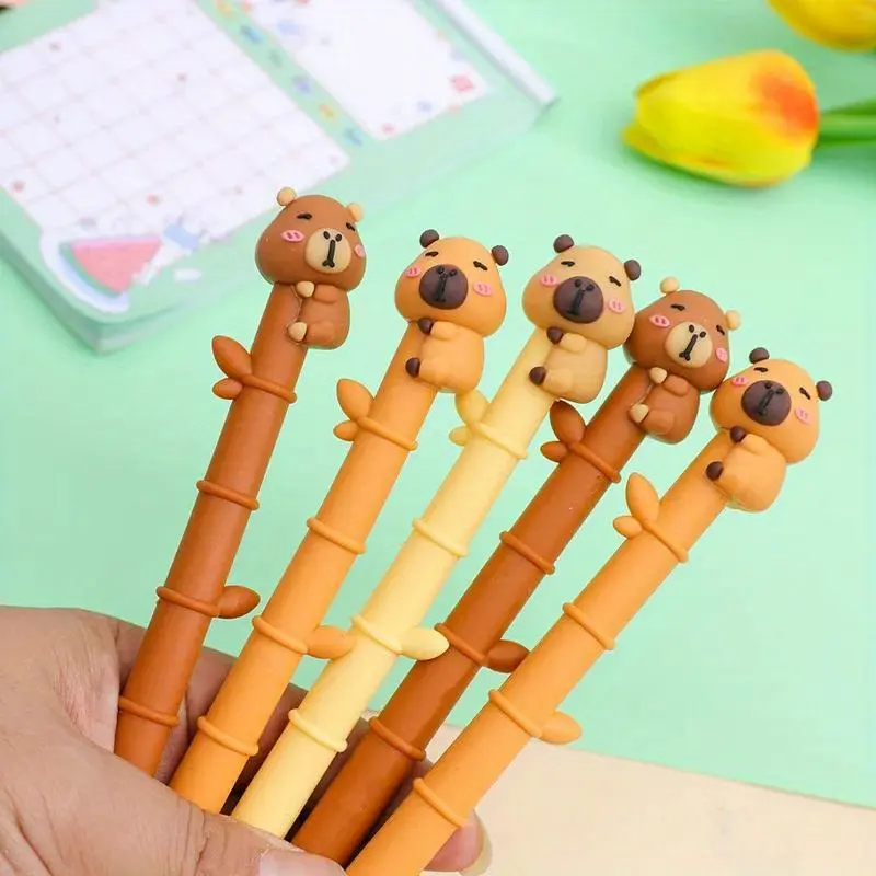 10 Cute Animal Shaped Aesthetic Gel Pens - Fine Writing Instruments Set