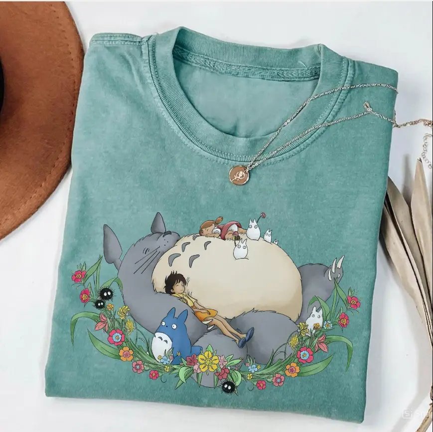 Princess Mononoke Forest Spirit Shirt, Studio Ghibli Shirt, Mononoke Shirt, Studio Ghibli Gift Shirt, Y2K T-Shirt, For Anime Lovers