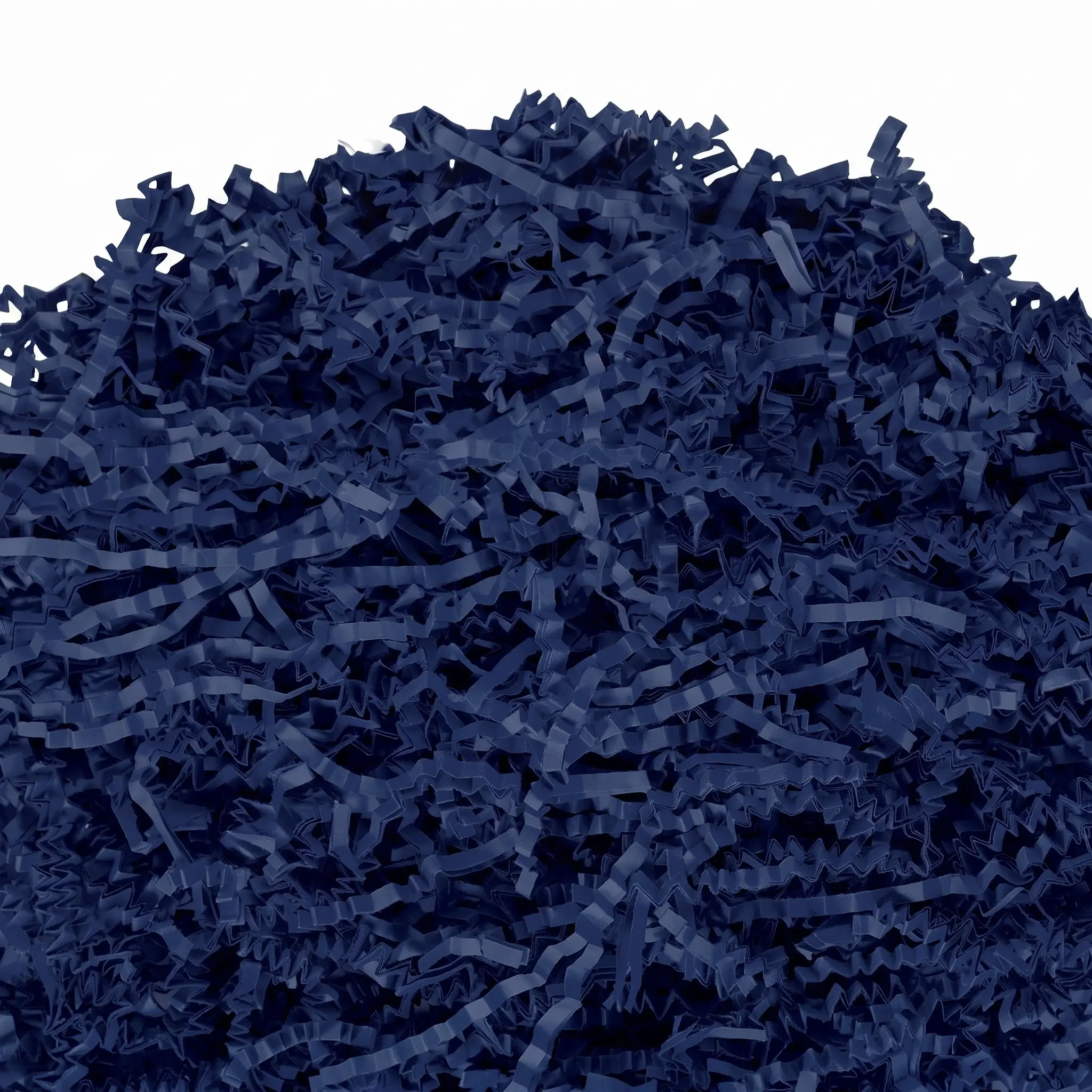 Navy Blue Crinkle Shred Paper - 2 oz