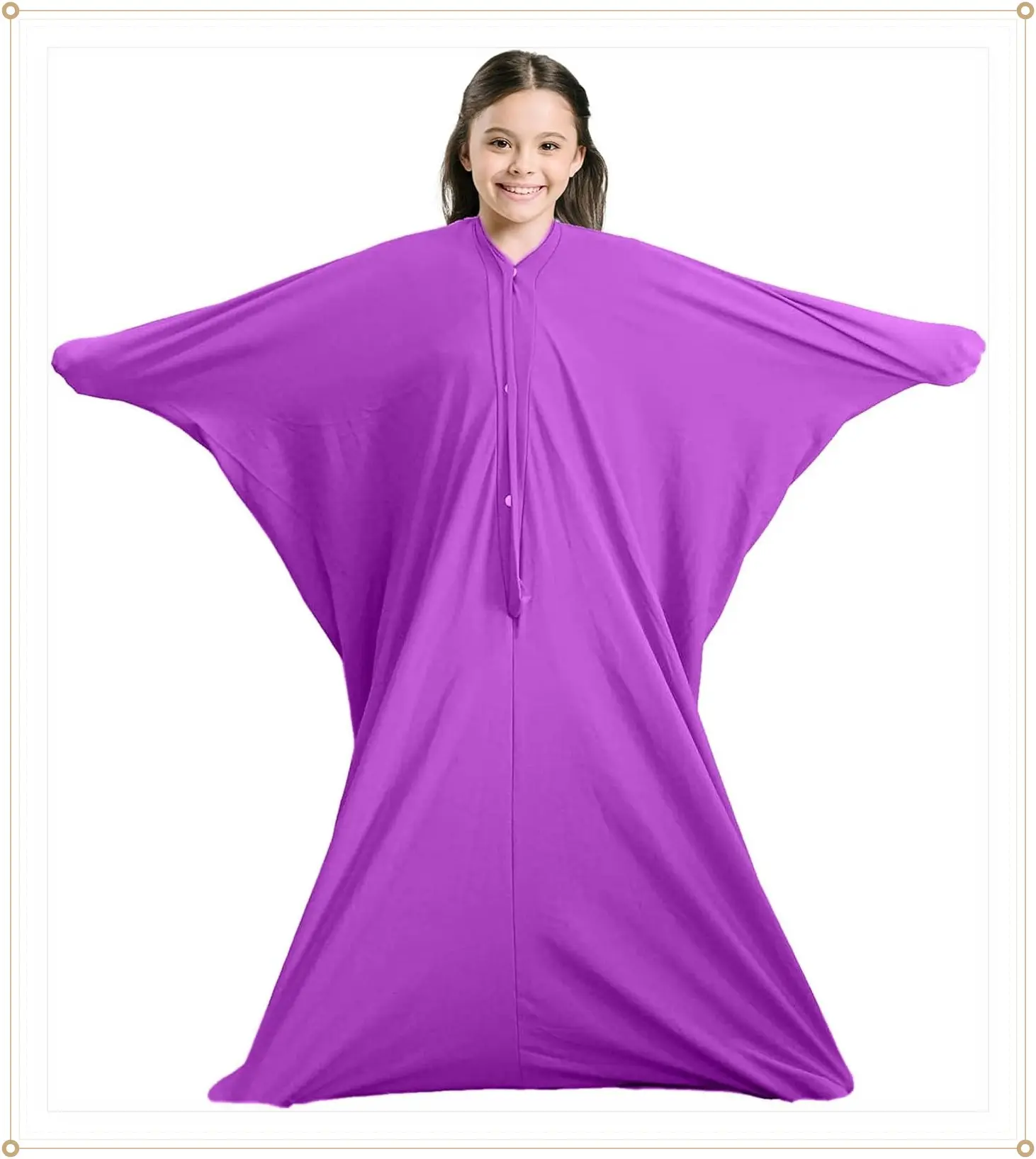 SENSORY4U Sensory Sack Body Sock – Stretchy Compression Suit for Kids – Great for Play, Movement, and Body AwarenessGift