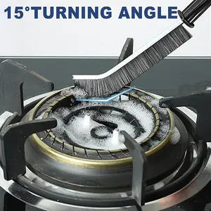 5Pcs Hard Bristle Crevice Cleaning Brush - Grout Cleaner Brush, Gap Cleaning Tools, Effective Tile Cleaning Brush for Household, Floor, Grout Lines, Tile, Flower Pots, Kitchen, Home Essentials Brush