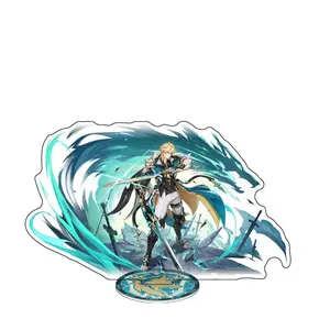 Anime Game Genshin Impact Stand Model Acrylic Action Figure Xilonen Kinich Mualani Creative Toy Gift