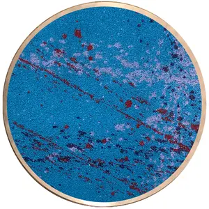 TMS Ultimate Plus Sky Blue Splatter | Figure Skating Spinner