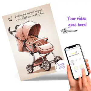 Video Greeting Card with AR*: Customize with Personal Video