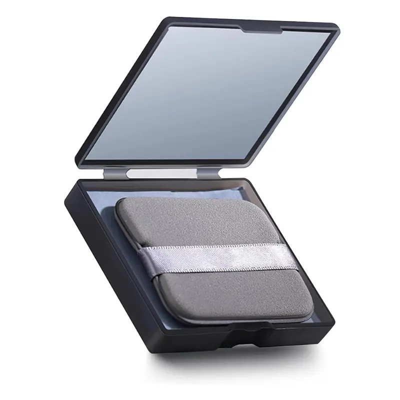 Oil Blotting Sheets for Face with Mirror and Puff, 500 Sheets Oil Blotting Paper for Oily Skin, Face Oil Absorbing Sheet, Natural Oil Control Film, Absorb Excess Oil, Makeup Friendly