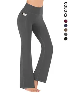 Women's High-Waisted Compression Yoga Pants, Tight-Fit Casual Workout Leggings with Pockets, Skinny Yoga Bottoms, Yoga Activewear, Comfortable Fitness Clothing for All Seasons