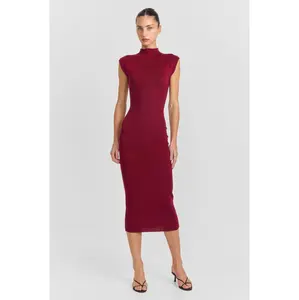 Suzette Midi Dress Red