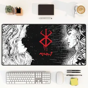 [Sale Up To 50%] Berserk Eclipse Dual Faces Gaming Desk Mat Mouse Pad