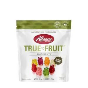 World's Best True to Fruit Exotic Fruits | 25oz Bag of Candy | 8 Natural Flavors and Colors, Soft Gummy Bears | Fuji Apple and More | Tastes like Real Fruit Picked at the Peak of Ripeness