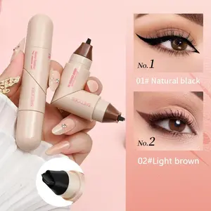 Waterproof Quick-Dry Long-Lasting Liquid Eyeliner Pen, Smooth Application, Easy Coloring, Natural Eye Makeup, Patch Eyeliner Pen, Wing Eyeliner