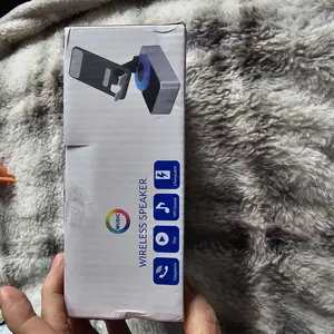 Product Review of IMOLI Wireless Audio Induction Bluetooth Speaker with Emergency Charging 5in1 Phone Holder Power Bank LED Nightlight for Tablet iPhone Android 5.3 Connectivity 1500mAh Battery 100Hz-20kHz Frequency Response New Design Durable Smart Device from S**e 1**4