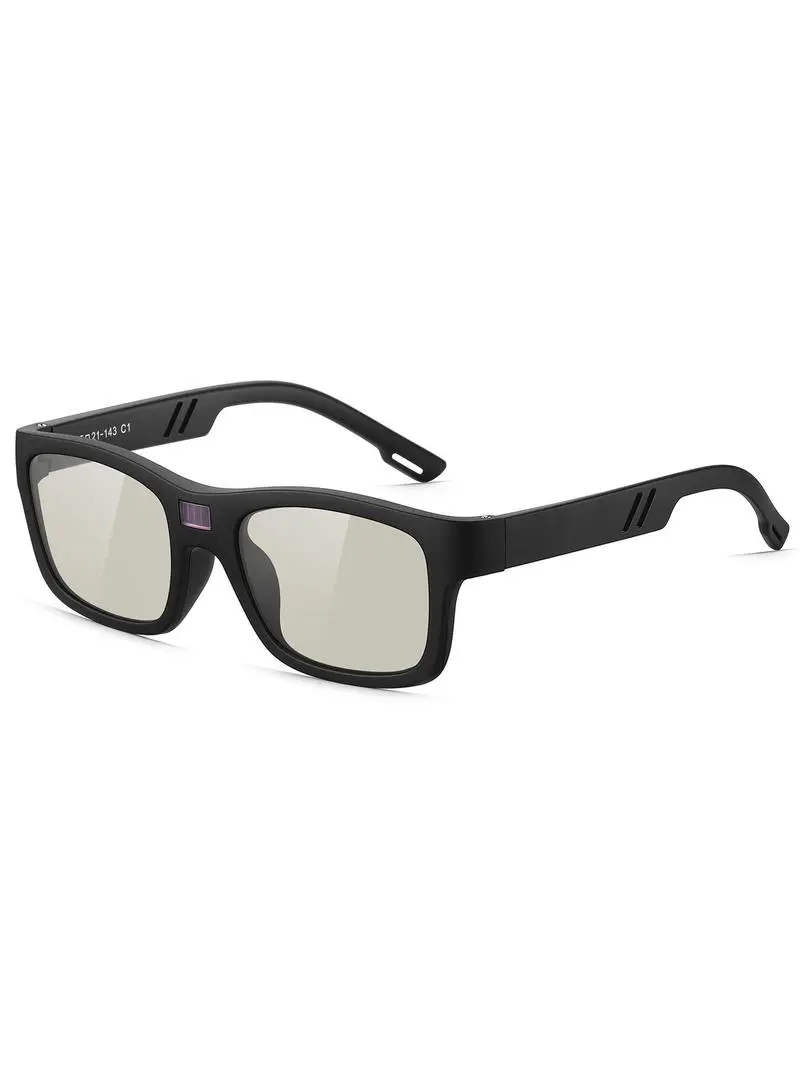 Paleshy Photochromic Polarized Sunglasses Square UV400  display picture 3