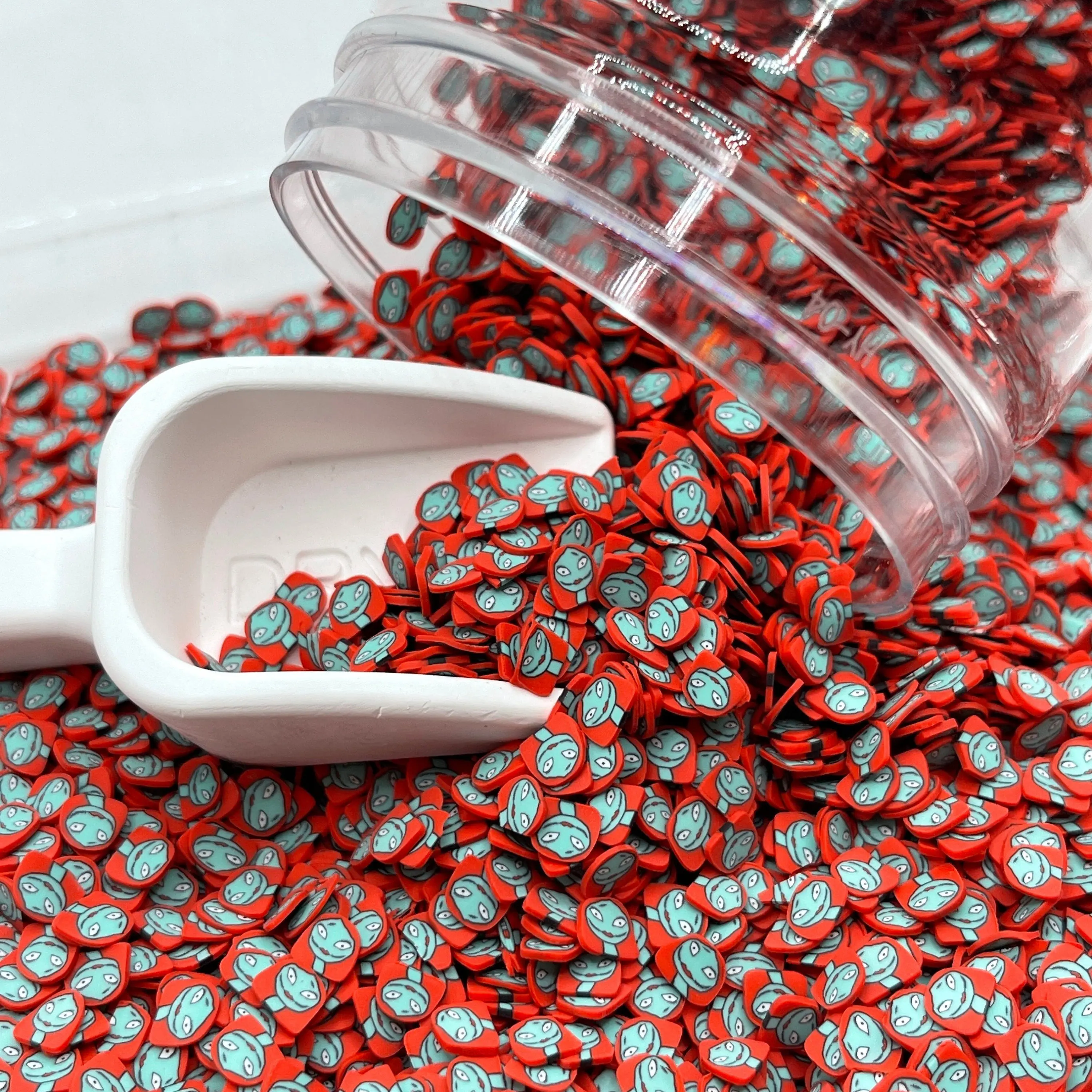 5MM/10MM Sally Halloween Zombie Polymer Clay Sprinkle (NOT EDIBLE) D24-23