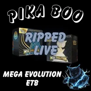 MEGA EVOLUTION ETB Box - Ripped Live