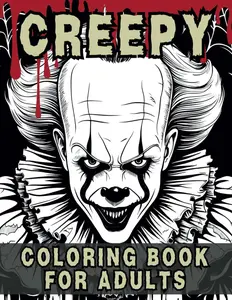 Creepy Coloring Book For Adults: Spooky and Funny Halloween Characters, Perfect for Relaxation and Stress Relief | Unique Horror Themes