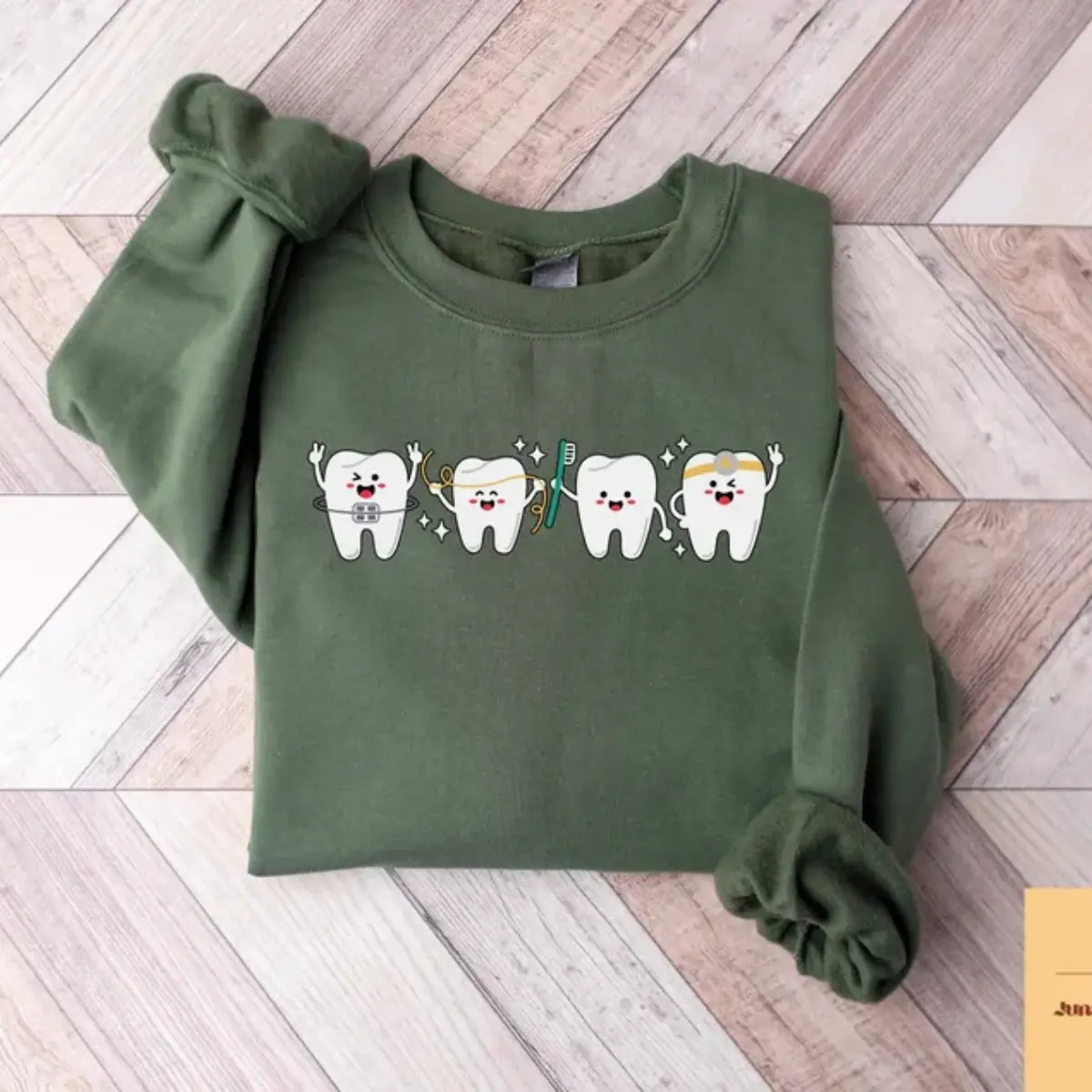 Dentist Sweatshirt, Orthodontist Tshirt, Dental Tooth Shirt, Dental Hygienist Gift, Dentist Tech Shirt, Cute Dental Office Crew Tee