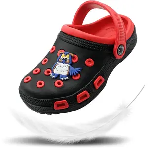 Toddler Kids Clogs Slippers Sandals – NonSlip Lightweight Slipon Shoes, Perfect for Garden, Beach, Pool & Shower (Boys & Girls)