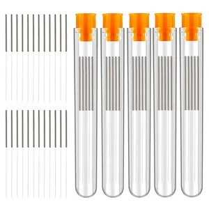 0.4mm  Printer Nozzle Cleaning Kit - 60 count Stainless Steel Anti-Clog , Heat-Resistant Unclogger Tool for Ender 3/MK8/V6, Flexible Durable Nozzle Cleaner ()